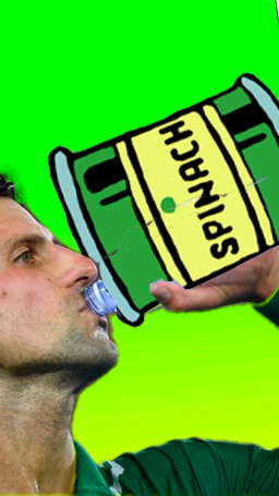 Novak’s secret drink